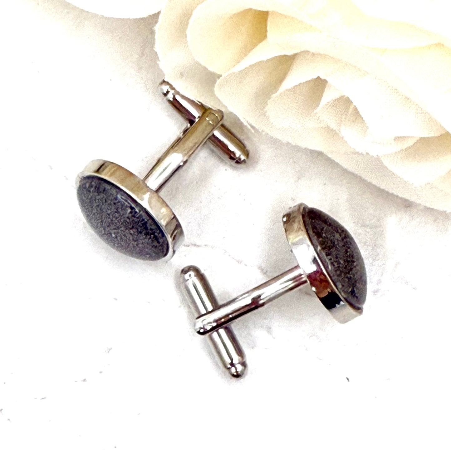 Iron 6th Anniversary Cufflinks Handmade