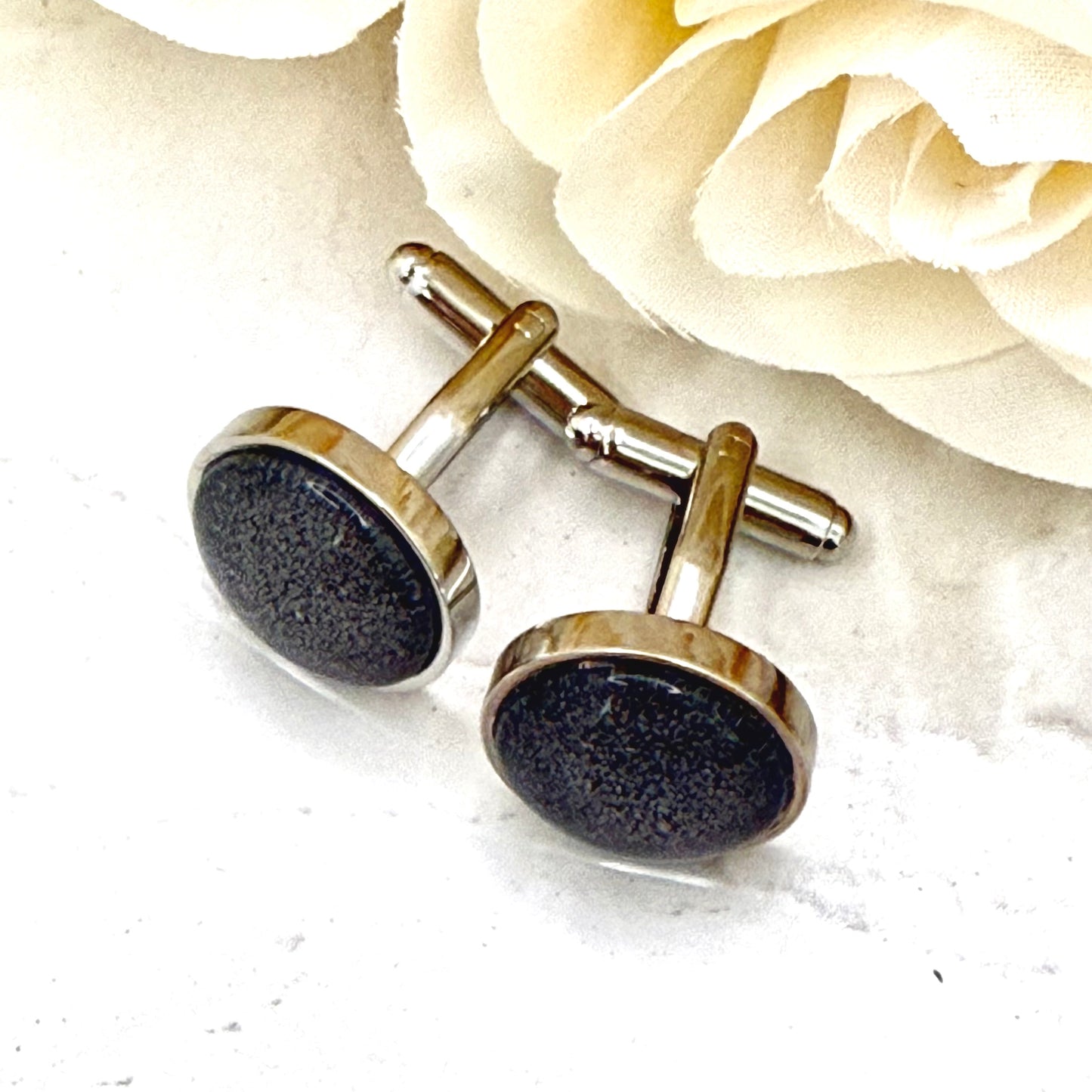 Iron 6th Anniversary Cufflinks Handmade