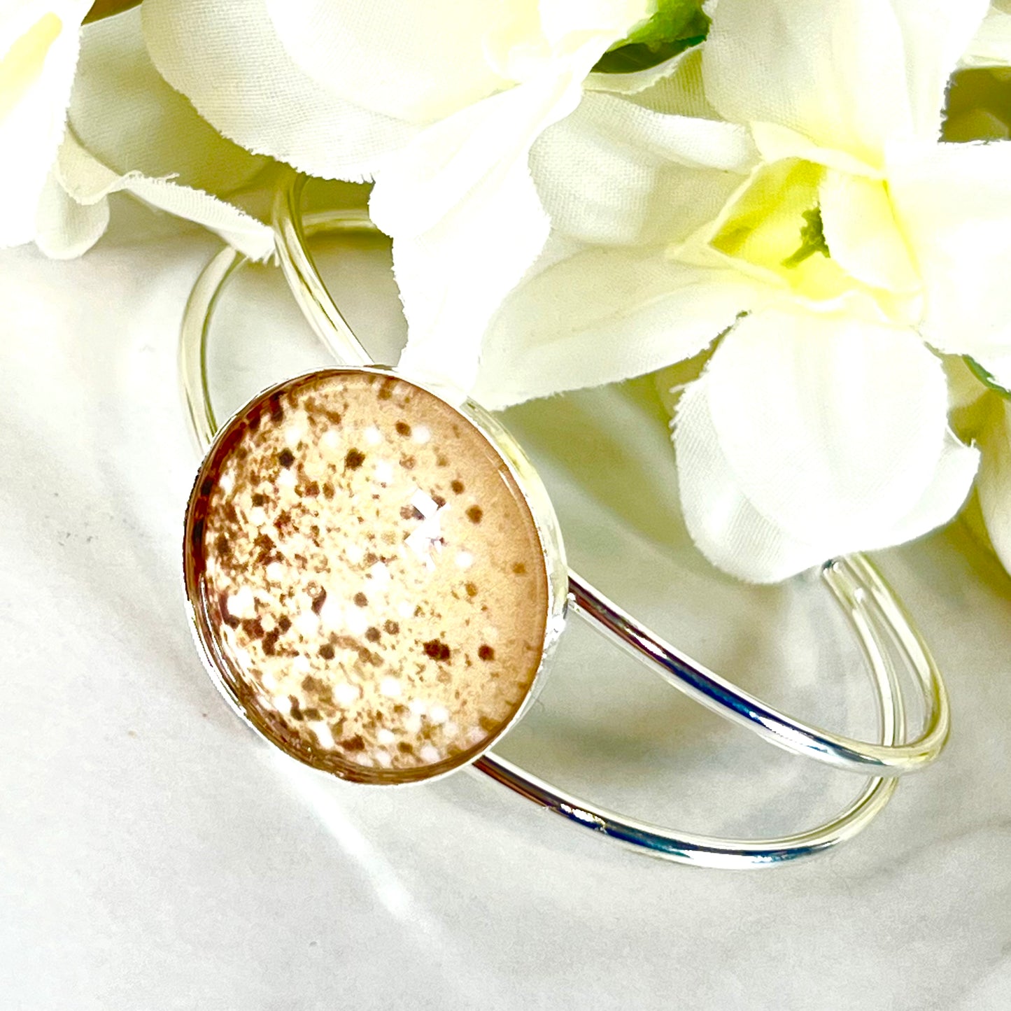 Golden Glow Bangle Bracelet Handmade-Bangle-Handmadeanniversary-Handmade Anniversary