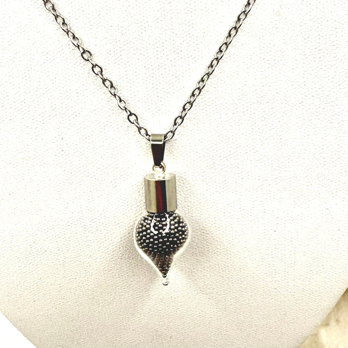 Luxury Statement Stainless Steel 11th Anniversary Pendant Handmade