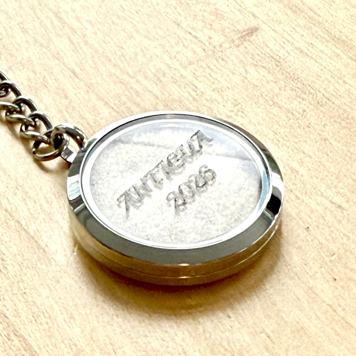 Luxury Personalised Honeymoon Sand Keyring Matching Set for Couples