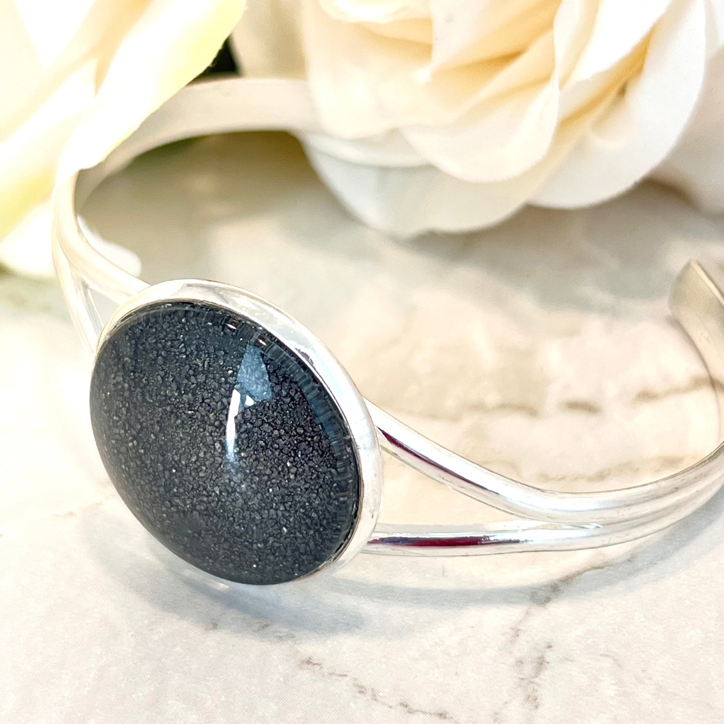 Iron 6th Anniversary Bangle Bracelet Handmade-Bangle-Handmadeanniversary-Handmade Anniversary