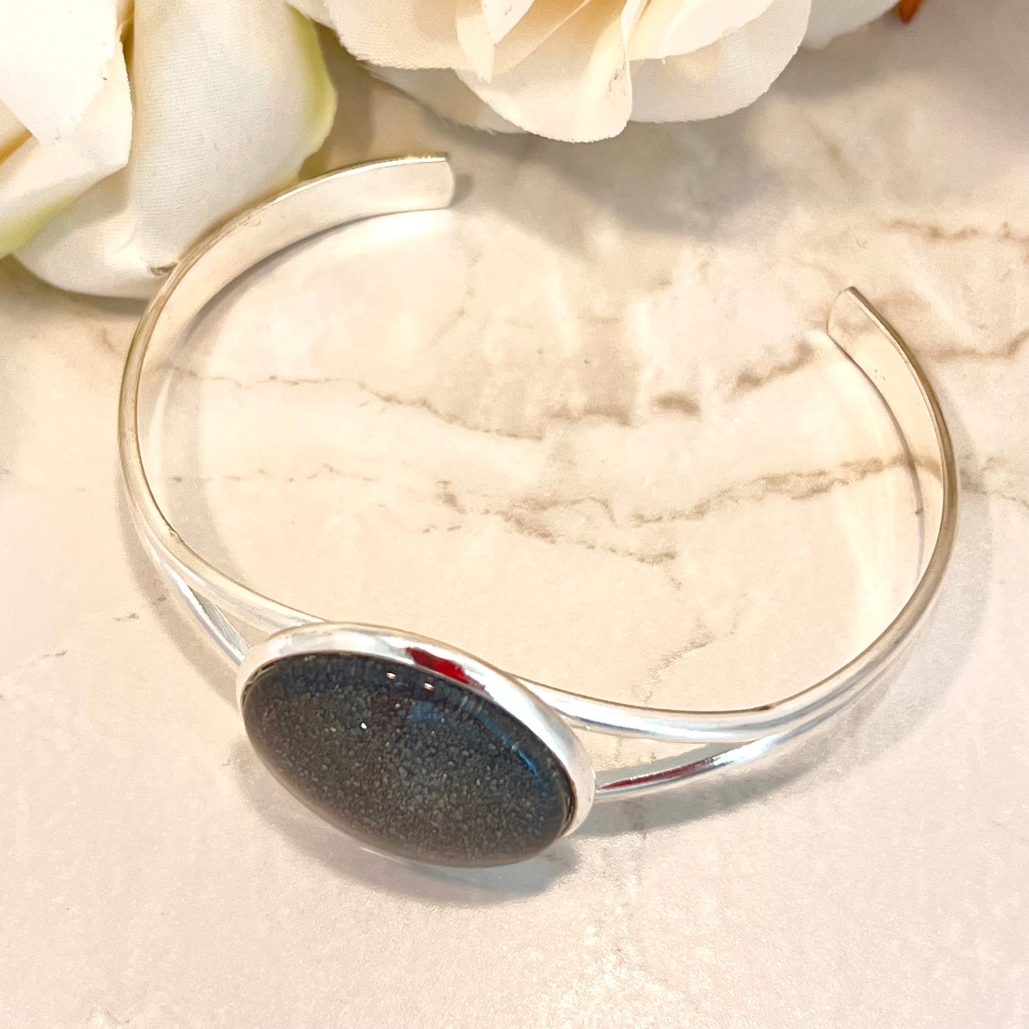 Iron 6th Anniversary Bangle Bracelet Handmade-Bangle-Handmadeanniversary-Handmade Anniversary