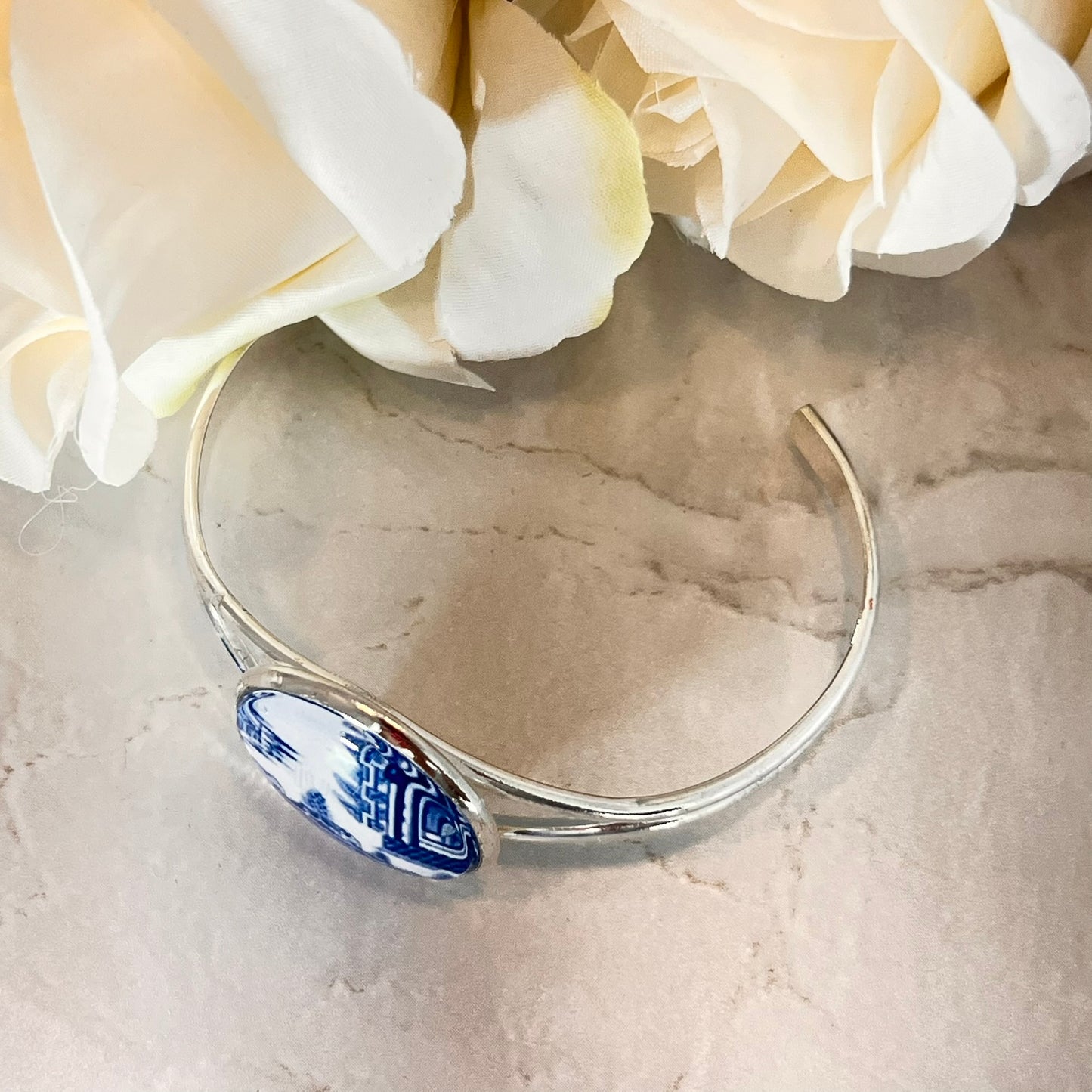 Willow 9th Anniversary Bangle Bracelet Handmade-Bangle-Handmadeanniversary-Handmade Anniversary