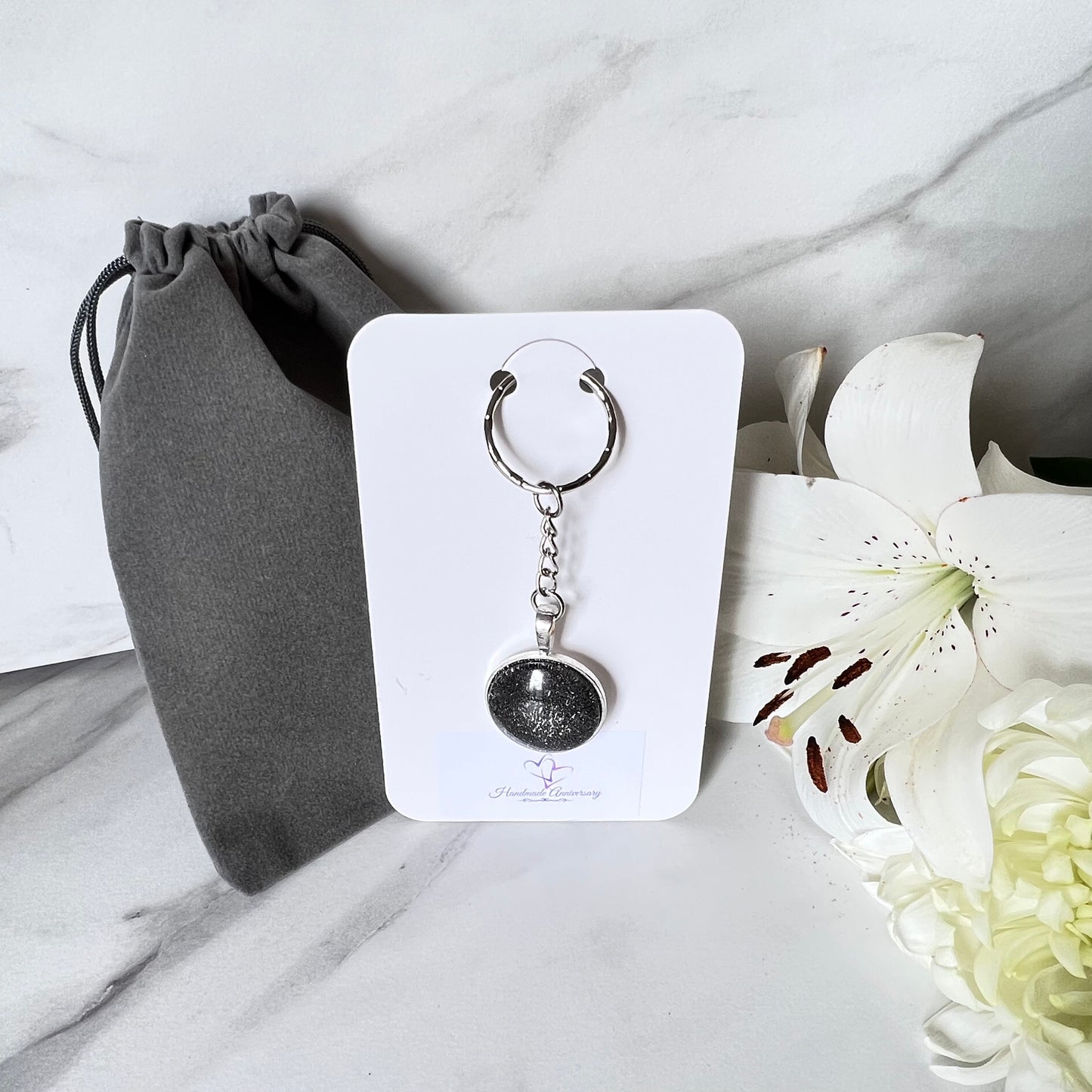 Iron 6th Anniversary Keyring Handmade-Keyring-Handmadeanniversary-Handmade Anniversary