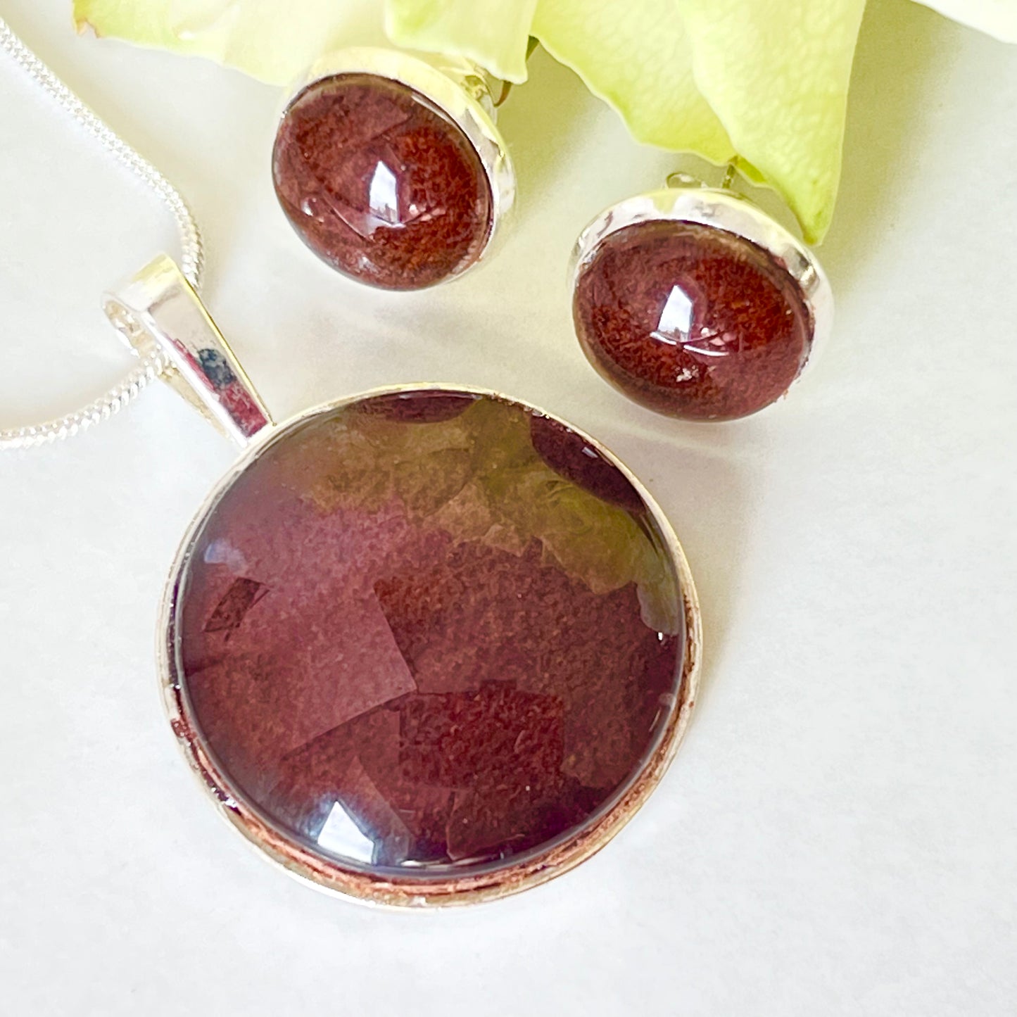 Leather 3rd Anniversary Earrings Handmade-Earrings-Handmadeanniversary-Handmade Anniversary