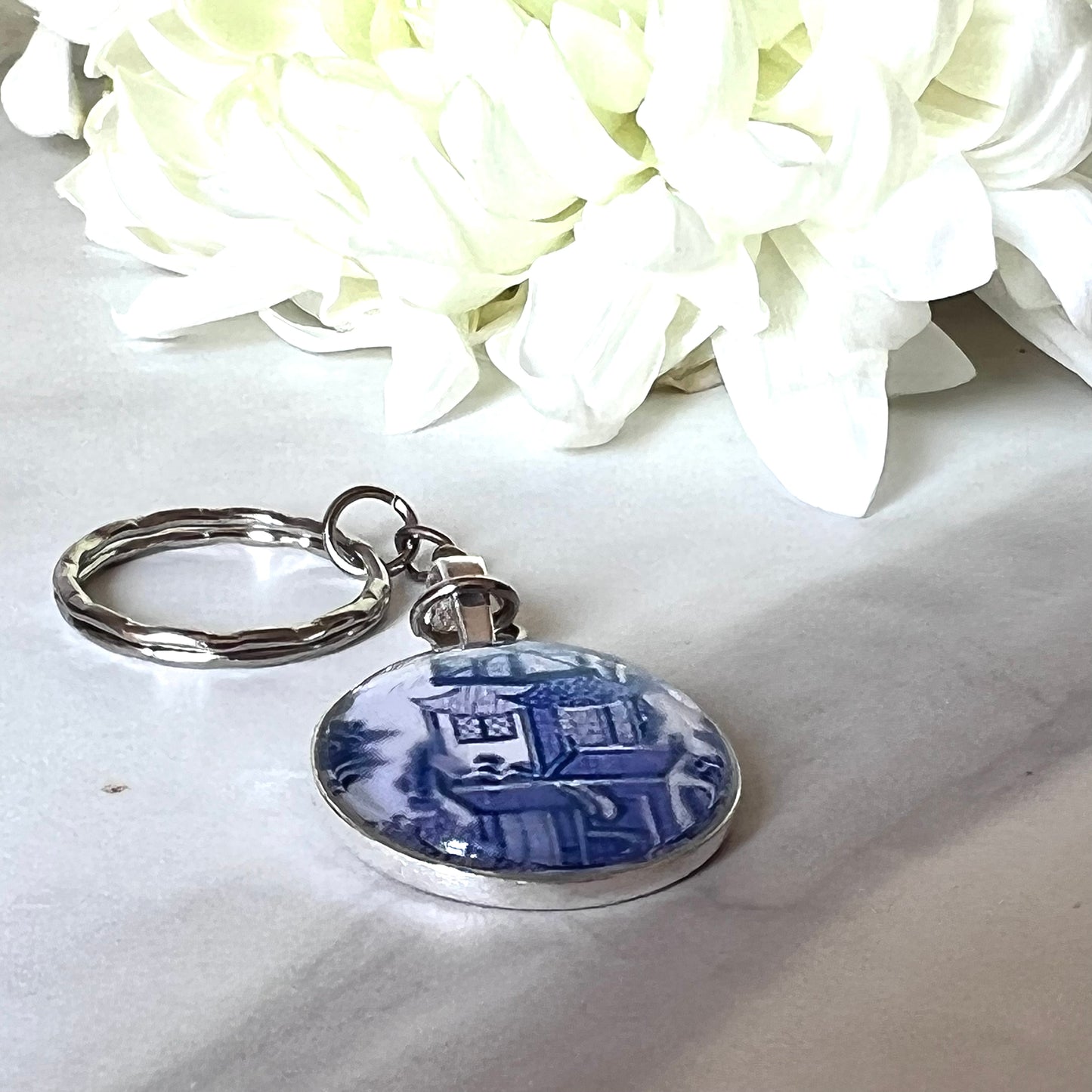 Willow 9th Anniversary Keyring Handmade-Keyring-Handmadeanniversary-Handmade Anniversary