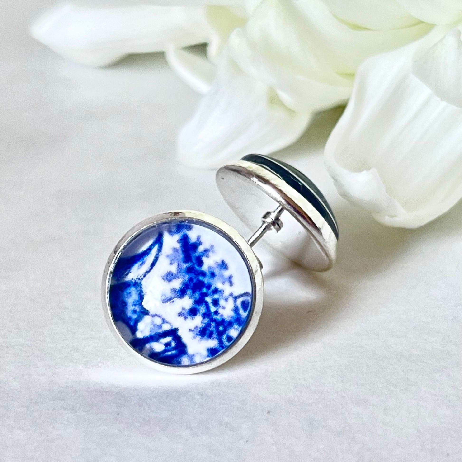 Willow 9th Anniversary Stud Earrings Handmade-Earrings-Handmadeanniversary-Handmade Anniversary