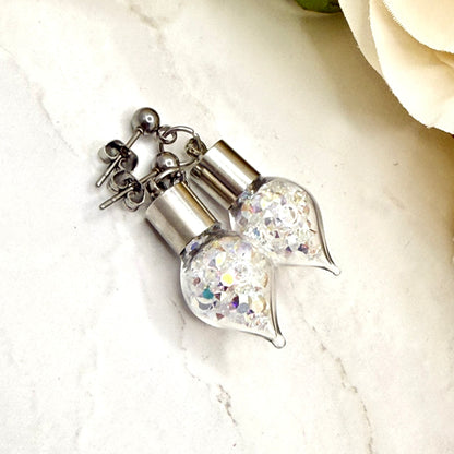 15th Anniversary Stud Earrings – Genuine Primero AB Crystals | Crystal Anniversary Gift for Her