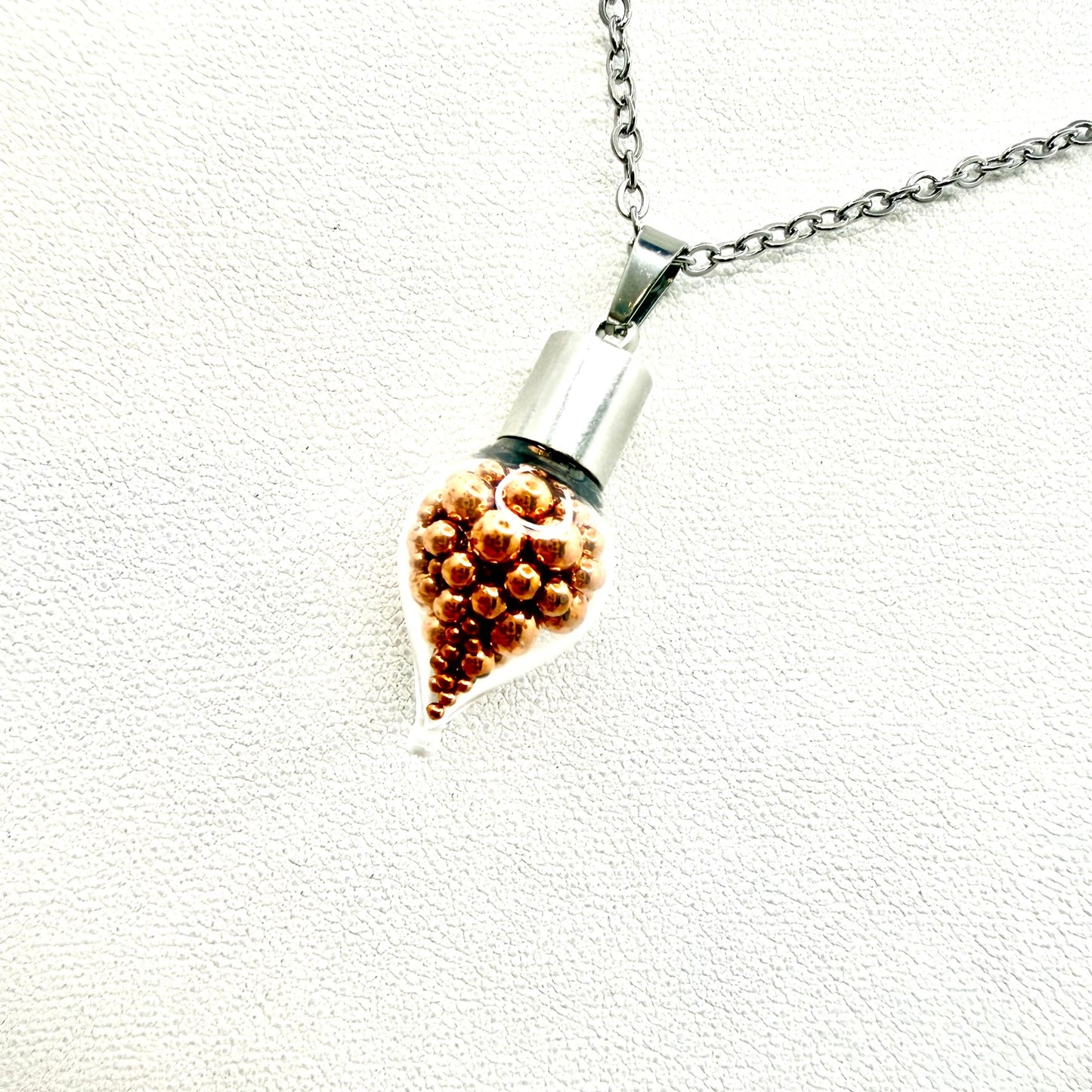 7th Anniversary Pendant & Earring Set – Genuine Copper | Choice of Stud or Huggie Earrings