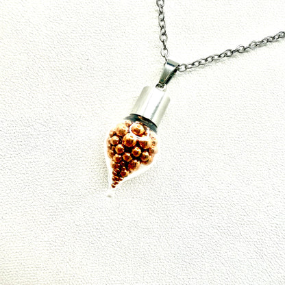 7th Anniversary Pendant & Earring Set – Genuine Copper | Choice of Stud or Huggie Earrings