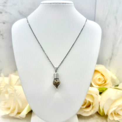 Bronze 19th Wedding Anniversary Pendant – Elegant Necklace Gift-Pendant & Earrings-Handmadeanniversary-Pendant Only-Handmade Anniversary