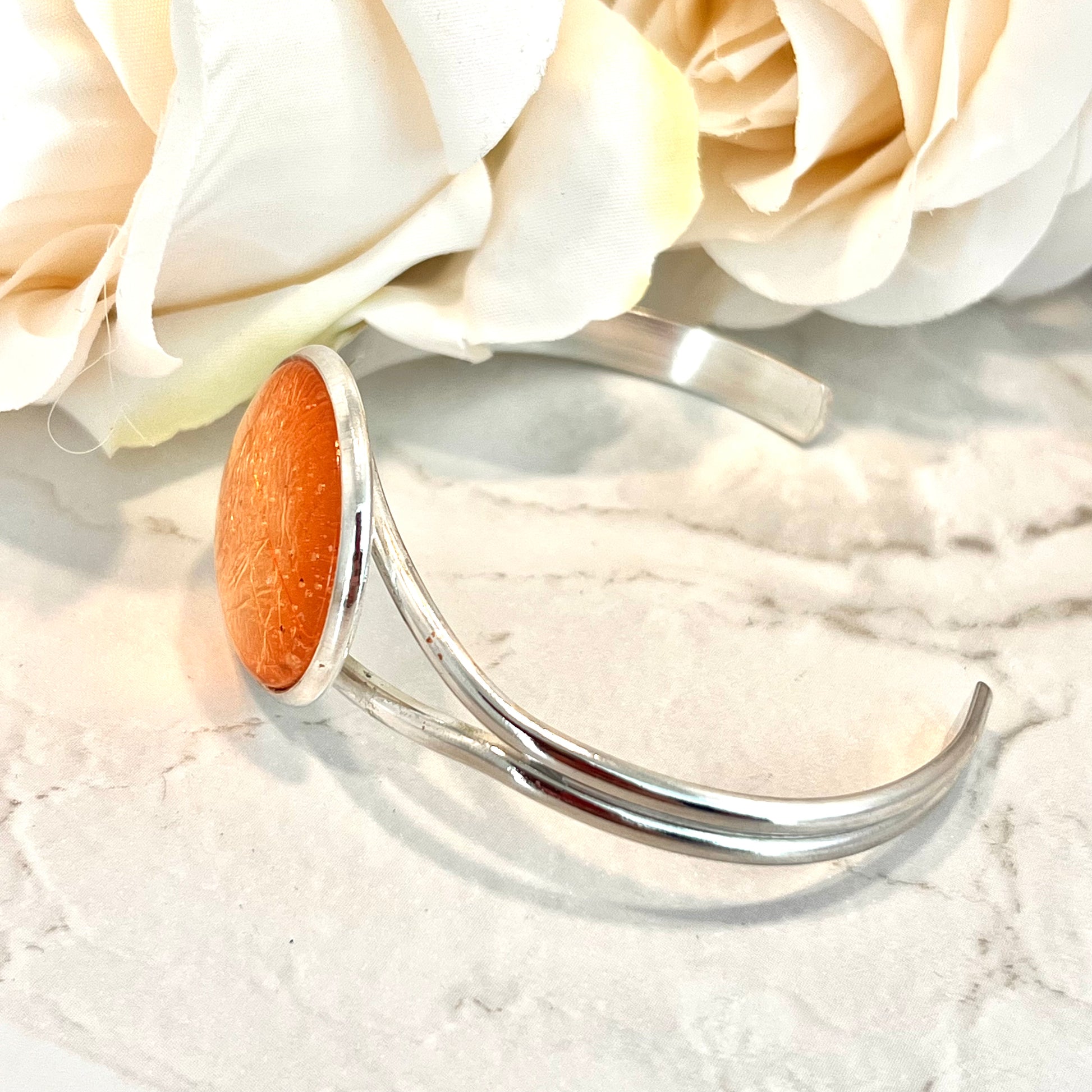 Copper 7th Anniversary Bangle Bracelet Handmade-Bangle-Handmadeanniversary-Handmade Anniversary