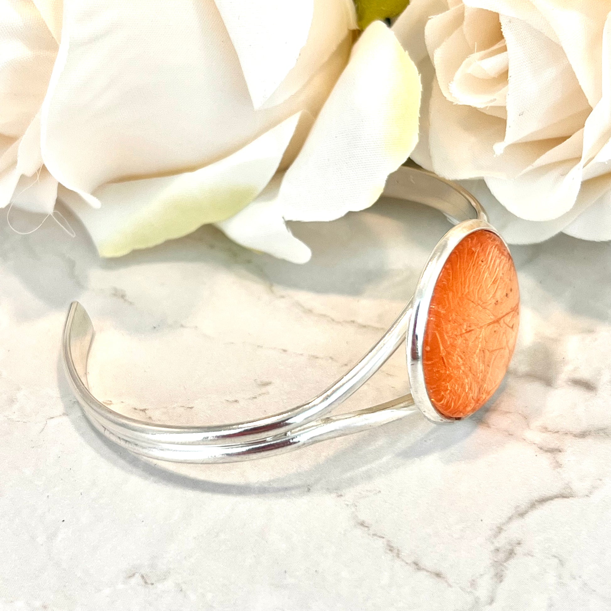 Copper 7th Anniversary Bangle Bracelet Handmade-Bangle-Handmadeanniversary-Handmade Anniversary