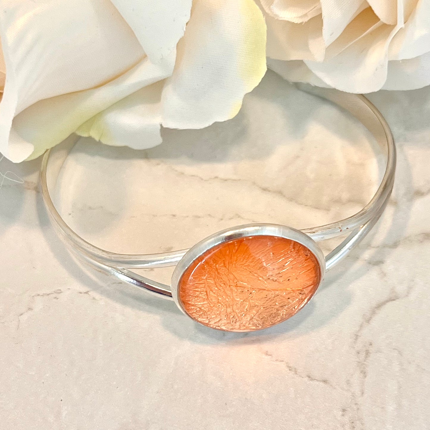 Copper 7th Anniversary Bangle Bracelet Handmade-Bangle-Handmadeanniversary-Handmade Anniversary