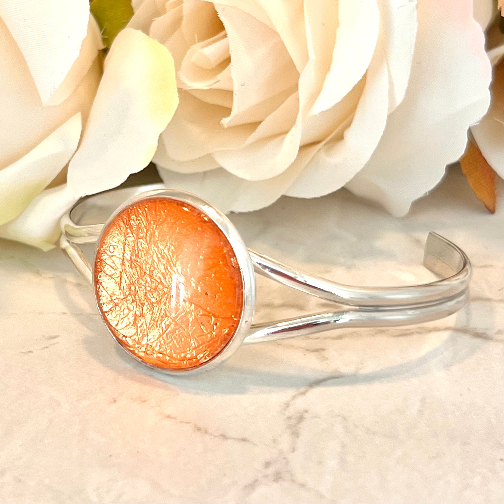 Copper 7th Anniversary Bangle Bracelet Handmade-Bangle-Handmadeanniversary-Handmade Anniversary