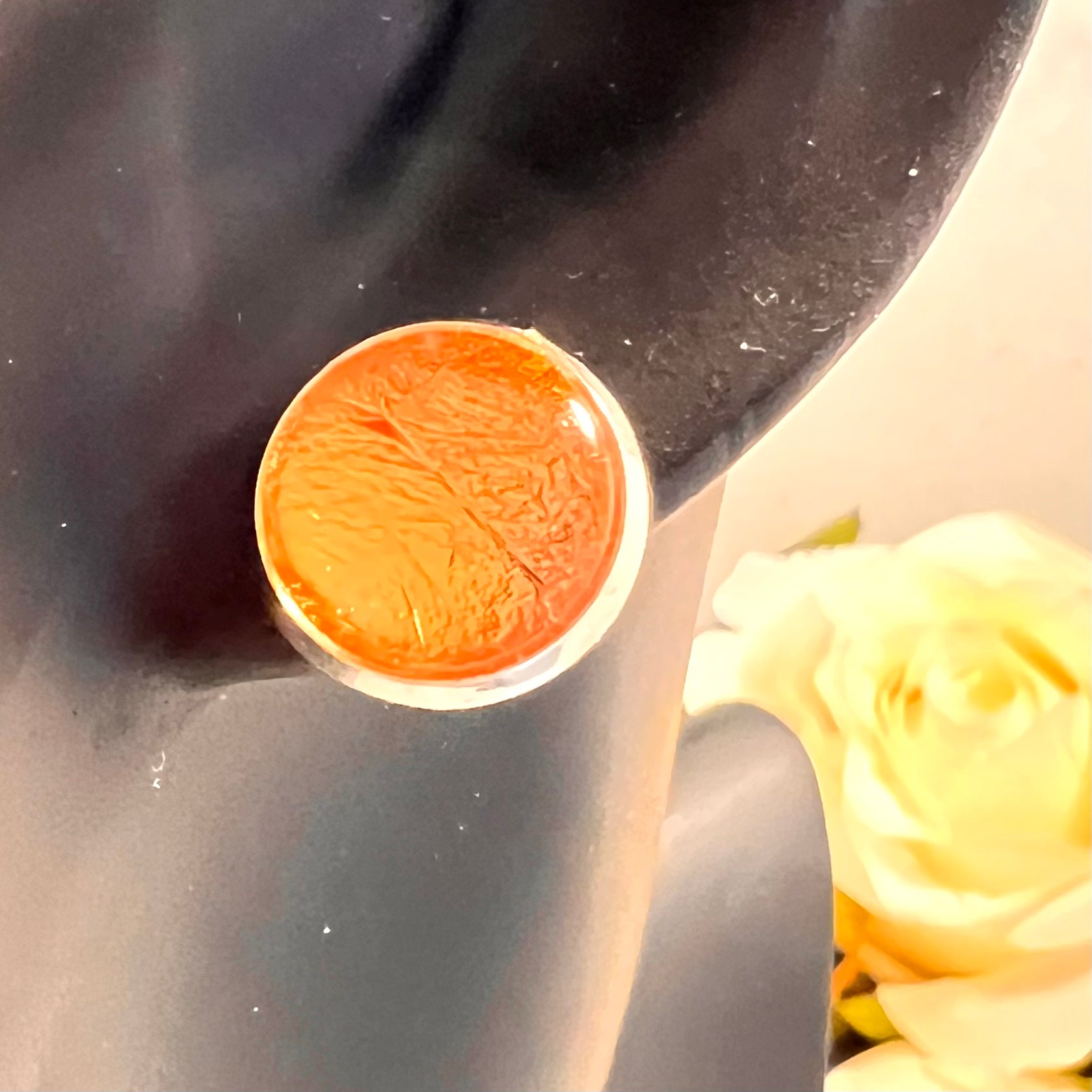 Copper 7th Anniversary Pendant & Stud Earrings Jewellery Set Handmade-Pendant & Earrings-Handmadeanniversary-Handmade Anniversary