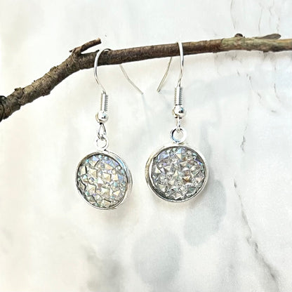 Crystal 15th Anniversary Drop Earrings Handmade-Earrings-Handmadeanniversary-Handmade Anniversary