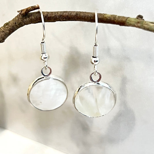 Pearl 30th Anniversary Drop Earrings Handmade