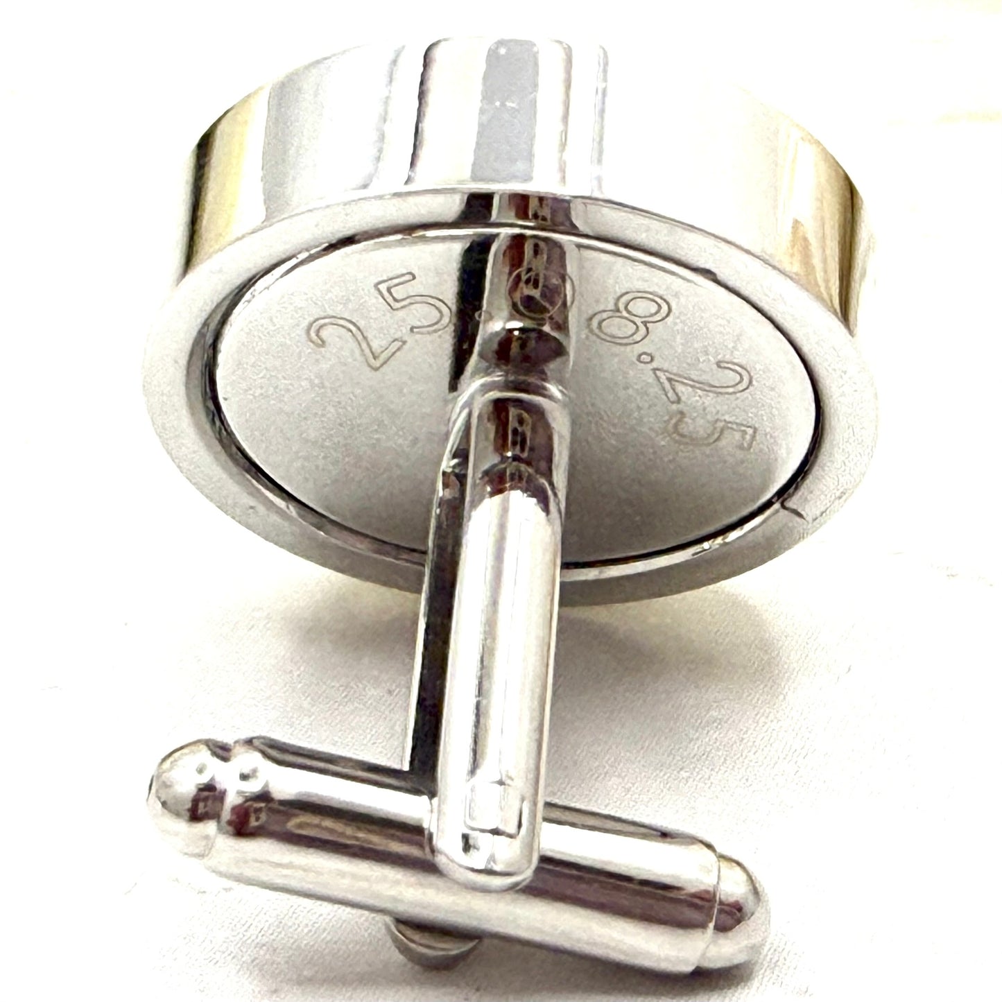 Statement Cufflink Date Engraving