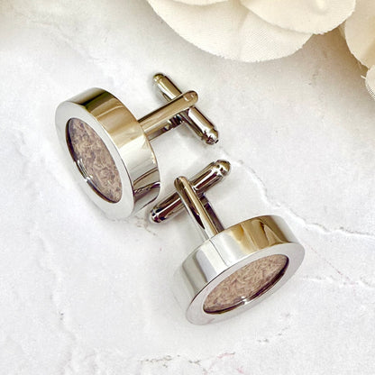 Statement Wood Anniversary Cufflinks