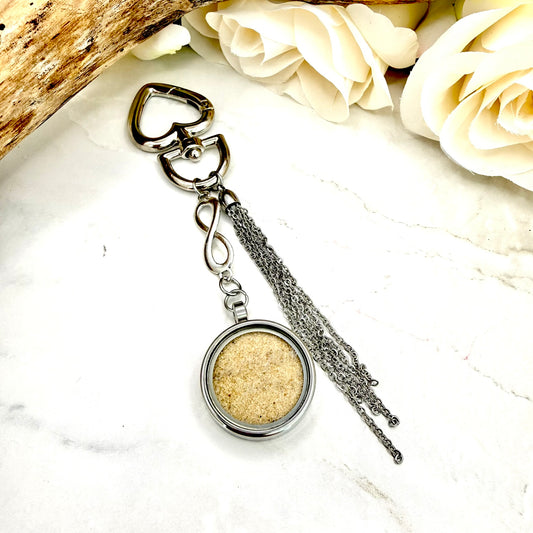 Luxury Personalised Honeymoon Sand Bag Charm