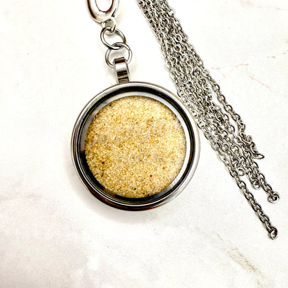 Luxury Personalised Honeymoon Sand Bag Charm