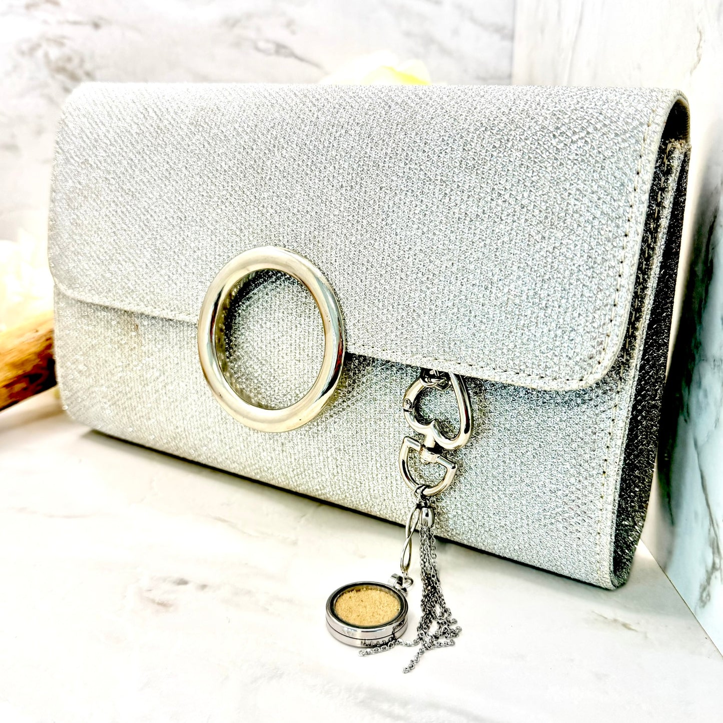 Luxury Personalised Honeymoon Sand Bag Charm