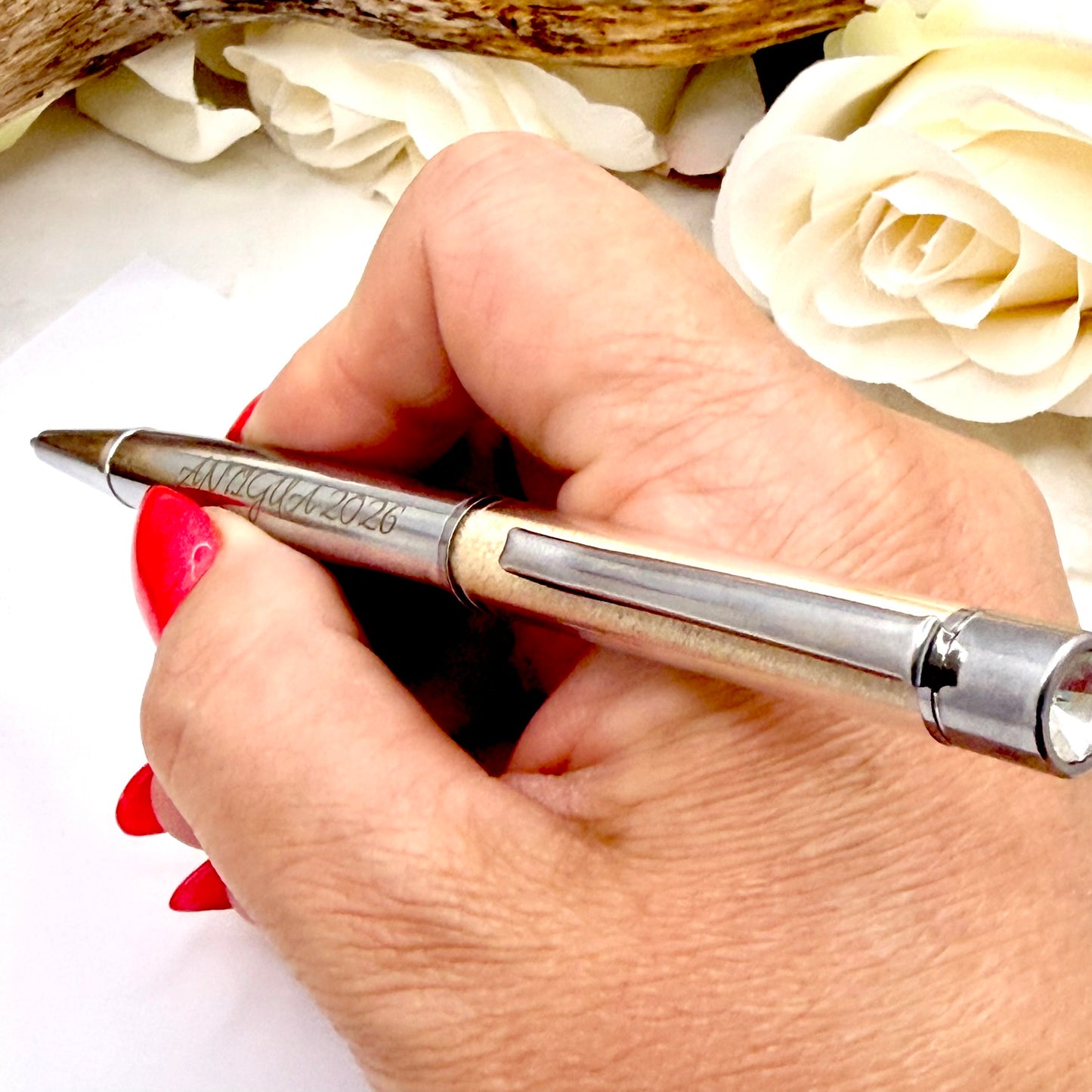 Personalised Honeymoon Sand Ballpoint Pen & Box