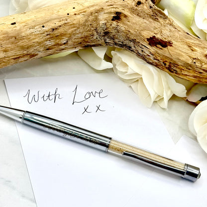 Personalised Honeymoon Sand Ballpoint Pen & Box