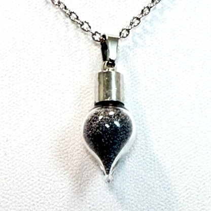 Iron 6th Anniversary Drop Pendant & Necklace Jewellery Set Handmade-Pendant & Earrings-Handmadeanniversary-Handmade Anniversary