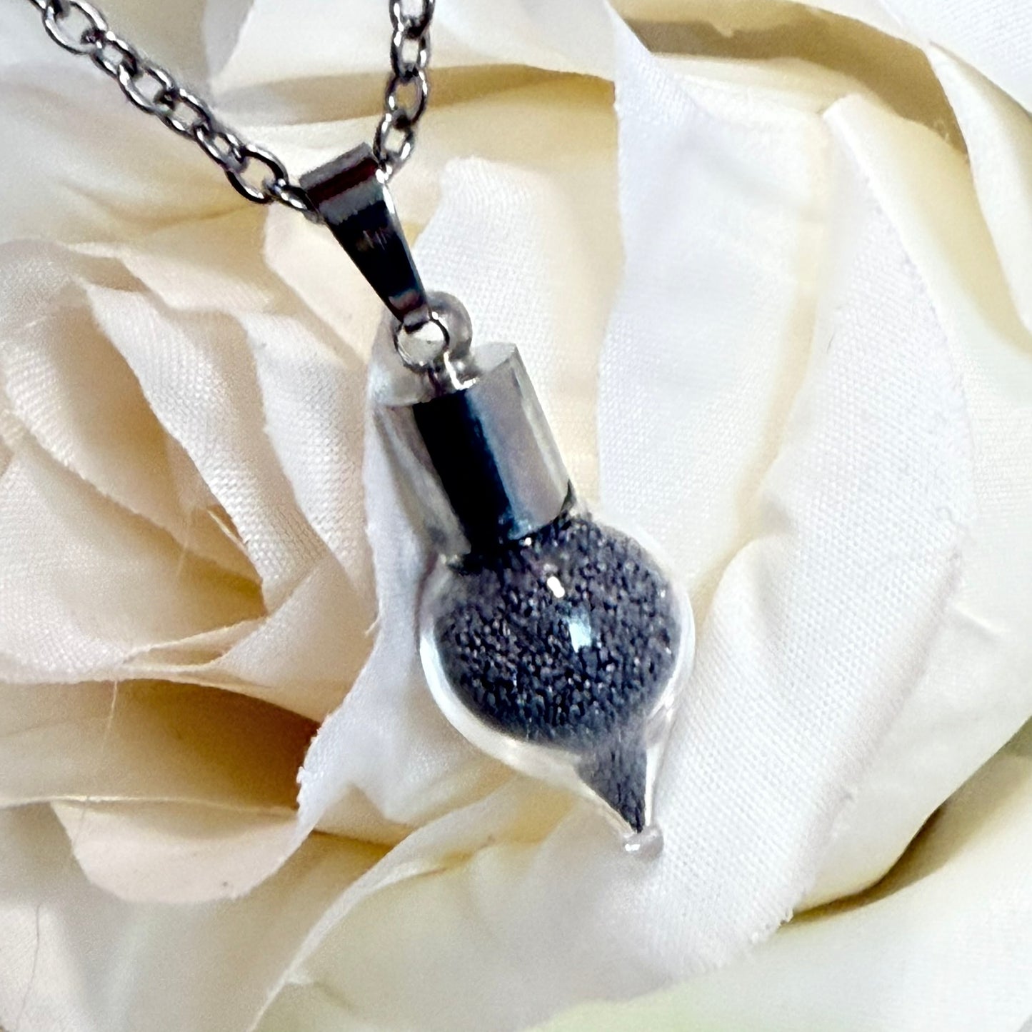 Iron 6th Anniversary Drop Pendant & Necklace Jewellery Set Handmade-Pendant & Earrings-Handmadeanniversary-Handmade Anniversary