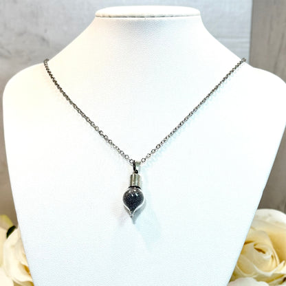 Iron 6th Anniversary Drop Pendant & Necklace Jewellery Set Handmade-Pendant & Earrings-Handmadeanniversary-Pendant Only-Handmade Anniversary