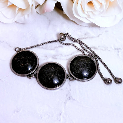 Iron Multilink Bracelet 6th Anniversary Stainless Steel Handmade-Bangle-Handmadeanniversary-Handmade Anniversary