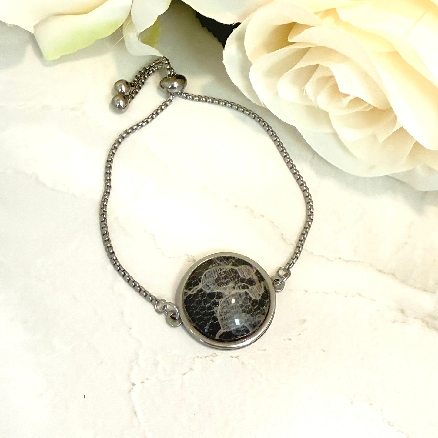 Lace Multi Link 13th Anniversary Bracelet Handmade-Bangle-Handmadeanniversary-One Setting-Handmade Anniversary