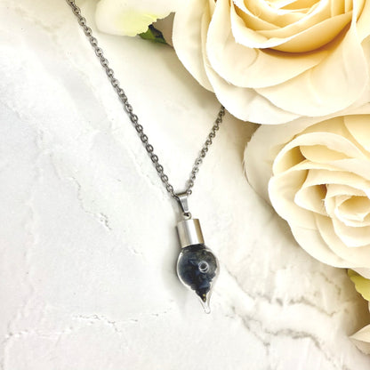 Luxury Sapphire Pendant – 45th Wedding Anniversary Necklace | Elegant Gift for Her