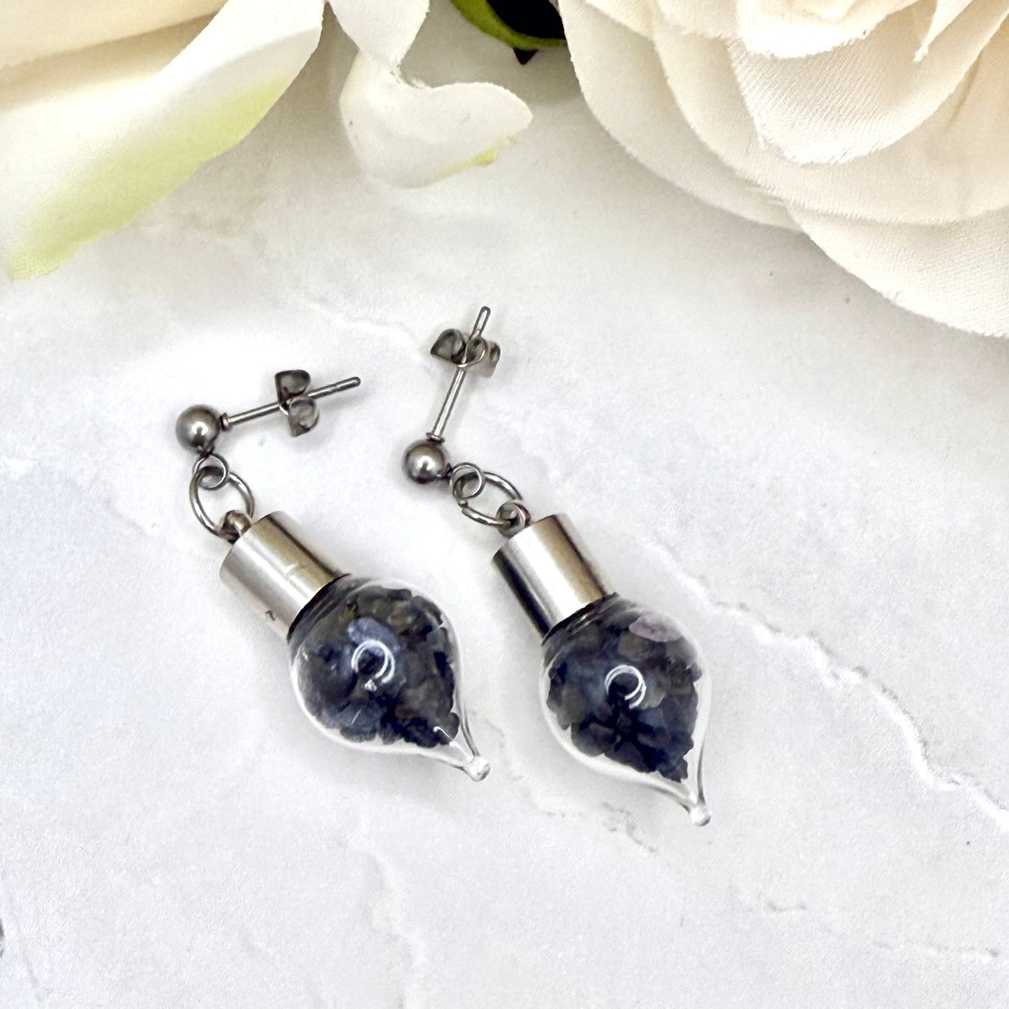 Luxury Sapphire Stud Earrings – 45th Wedding Anniversary Jewellery Gift