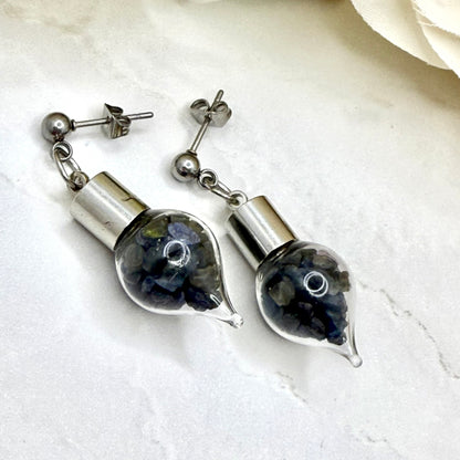 Luxury Sapphire Stud Earrings – 45th Wedding Anniversary Jewellery Gift