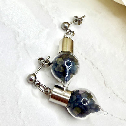 Luxury Sapphire Stud Earrings – 45th Wedding Anniversary Jewellery Gift