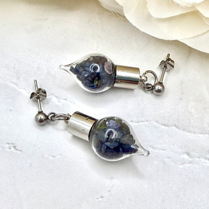 Luxury Sapphire Stud Earrings – 45th Wedding Anniversary Jewellery Gift