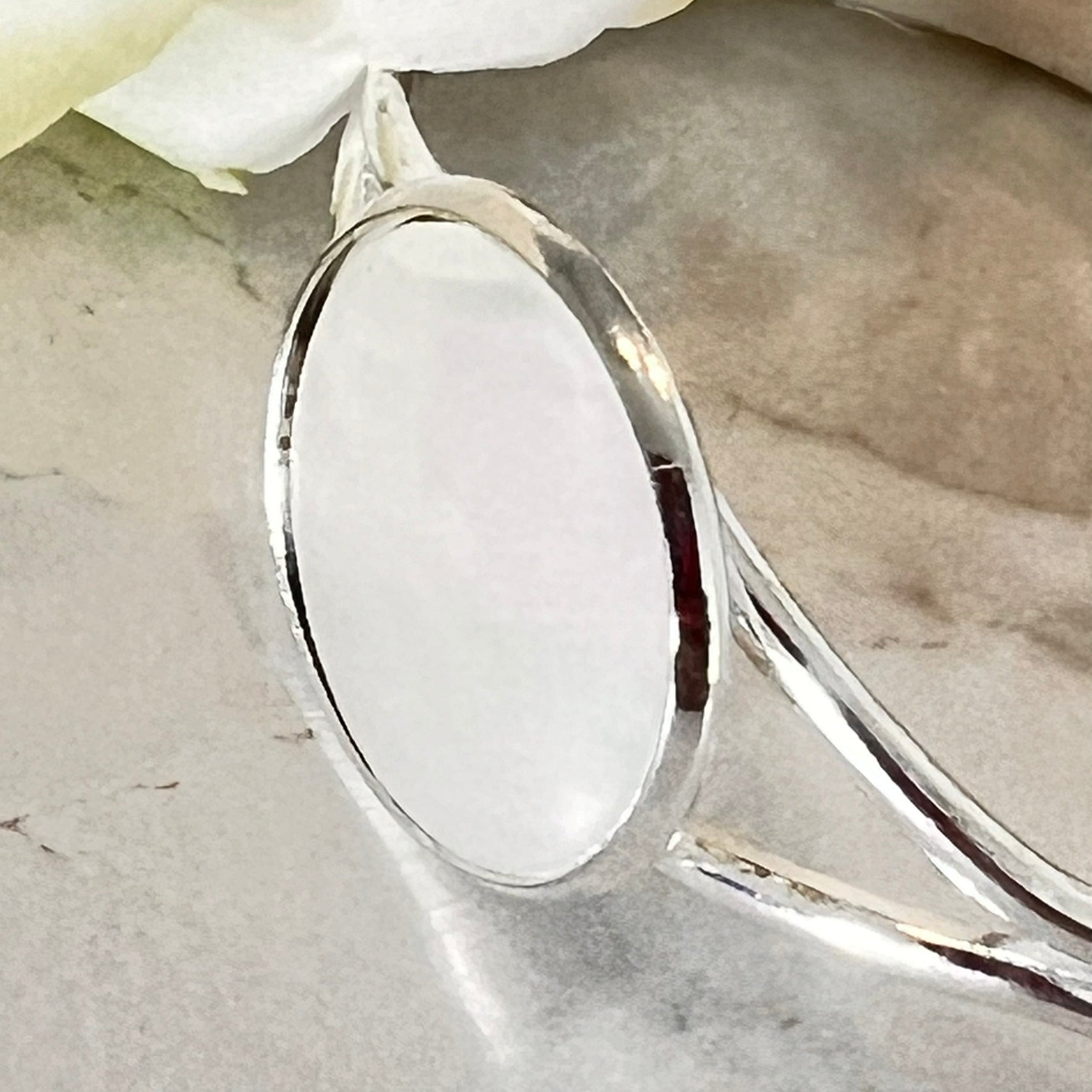 Pearl 30th Anniversary Bangle Bracelet Handmade-Bracelet-Handmadeanniversary-Handmade Anniversary