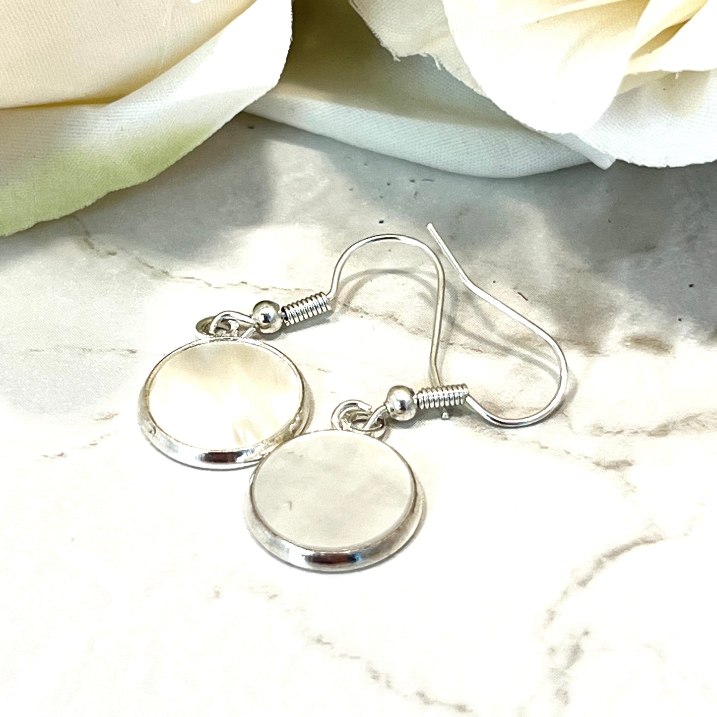 Pearl 30th Anniversary Drop Earrings Handmade-Earrings-Handmadeanniversary-Handmade Anniversary
