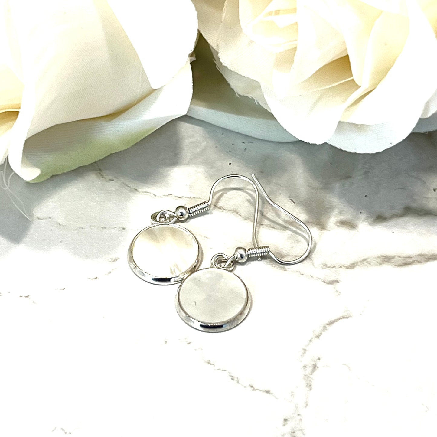 Pearl 30th Anniversary Drop Earrings Handmade-Earrings-Handmadeanniversary-Handmade Anniversary