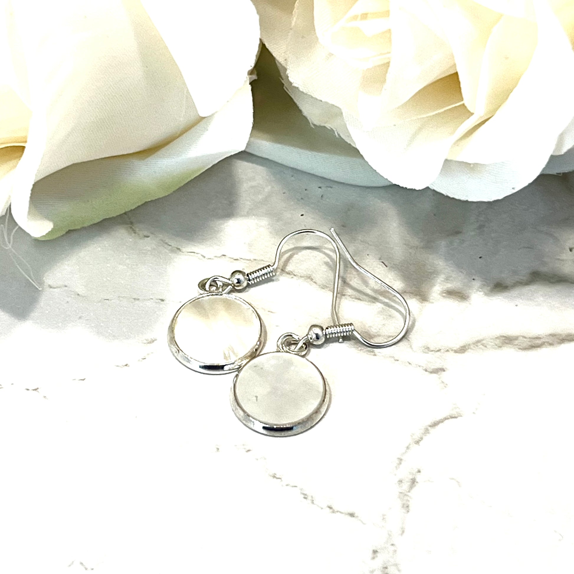 Pearl 30th Anniversary Drop Earrings Handmade-Earrings-Handmadeanniversary-Handmade Anniversary