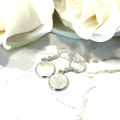 Pearl 30th Anniversary Drop Earrings Handmade-Earrings-Handmadeanniversary-Handmade Anniversary