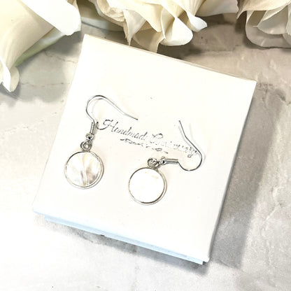 Pearl 30th Anniversary Drop Earrings Handmade-Earrings-Handmadeanniversary-Handmade Anniversary