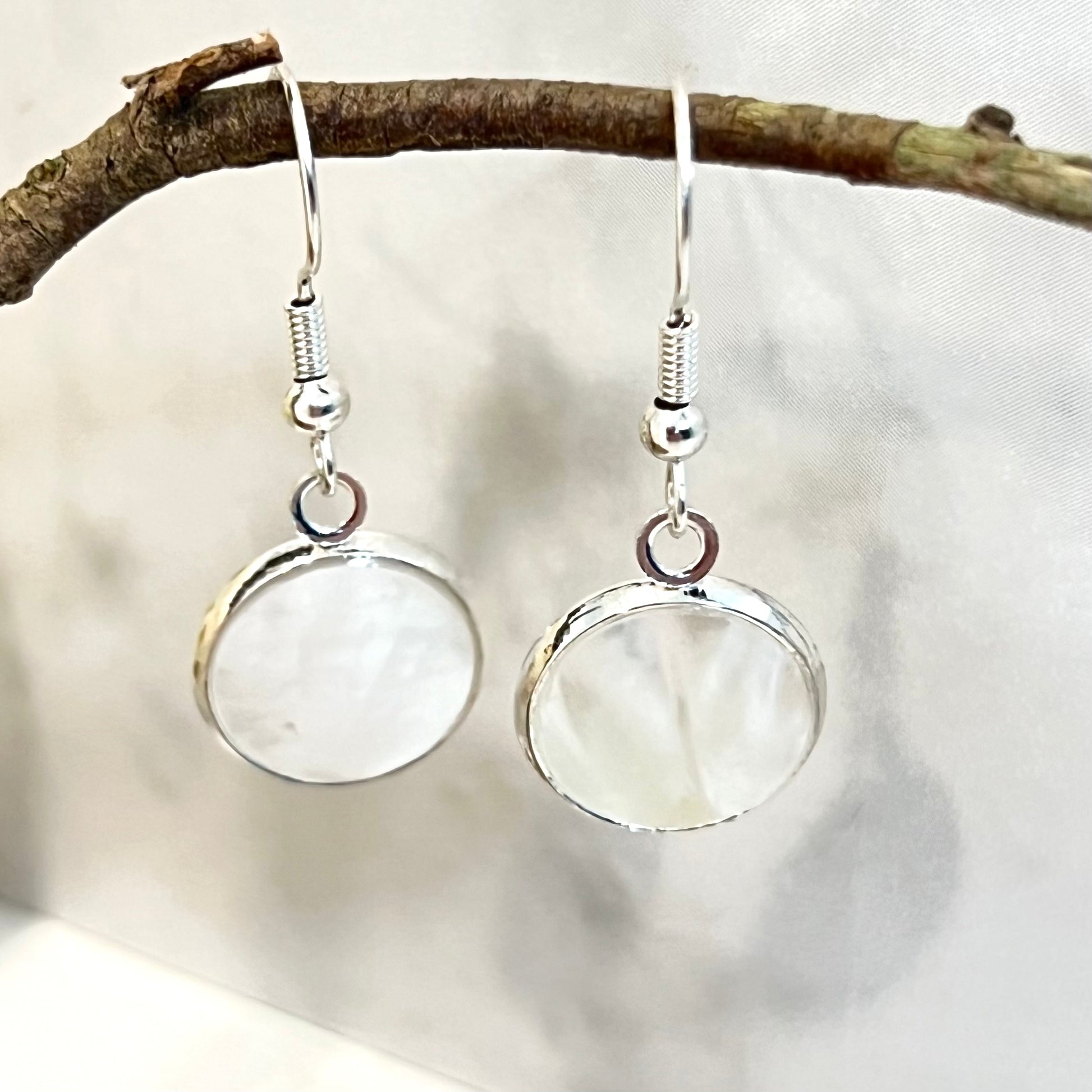 Pearl 30th Anniversary Drop Earrings Handmade-Earrings-Handmadeanniversary-Handmade Anniversary