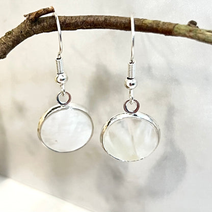 Pearl 30th Anniversary Drop Earrings Handmade-Earrings-Handmadeanniversary-Handmade Anniversary