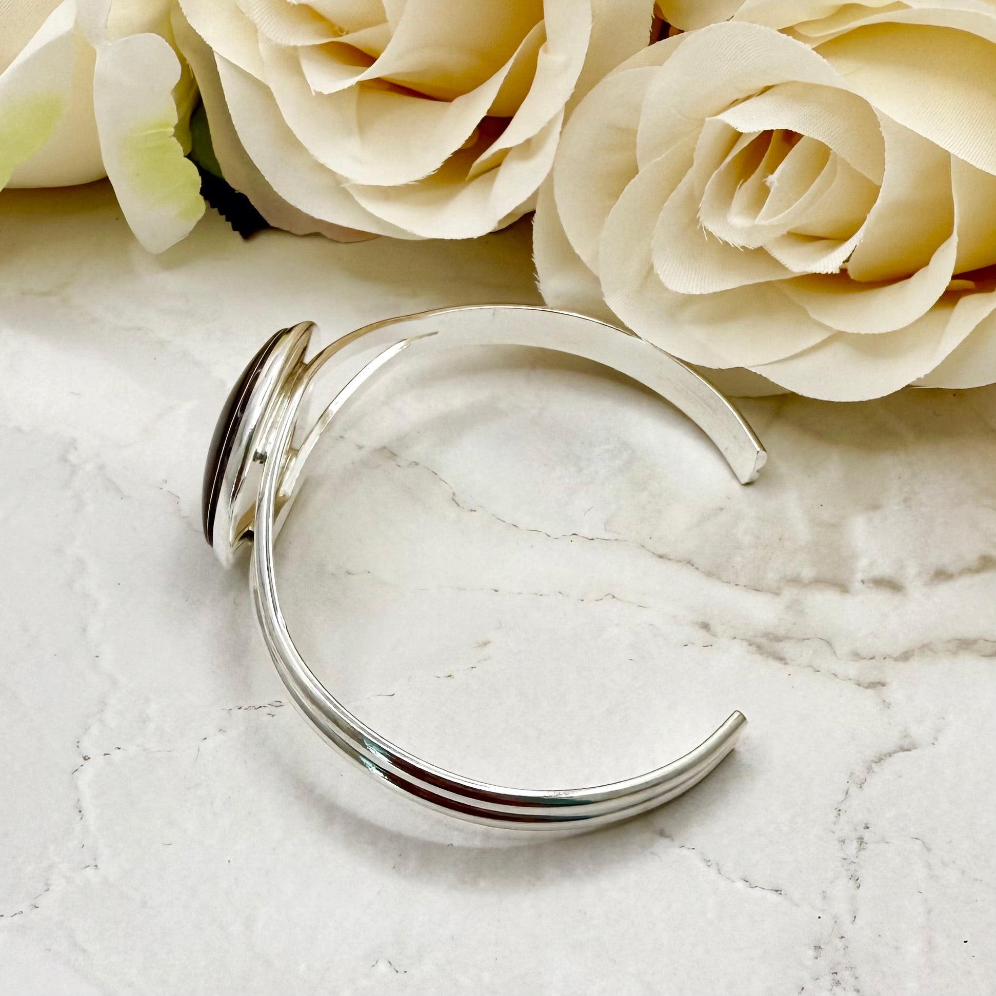 Silk 12th Anniversary Bangle Bracelet Handmade-Bangle-Handmadeanniversary-Handmade Anniversary