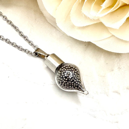 Statement Luxury Stainless Steel 11th Anniversary Pendant & Earrings Jewellery Set Handmade-Pendant & Earrings-Handmade Anniversary